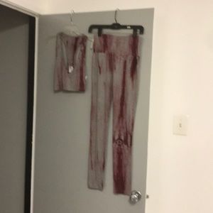 Small crop tank and Leggings